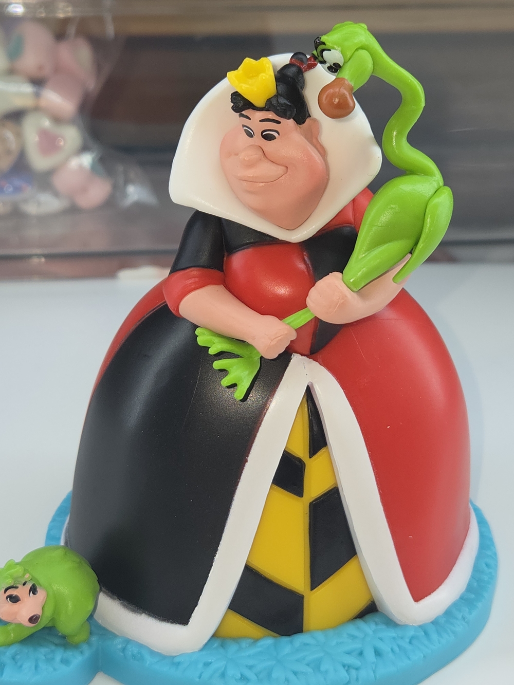 Queen of Hearts Red & Black Figurine Toy -